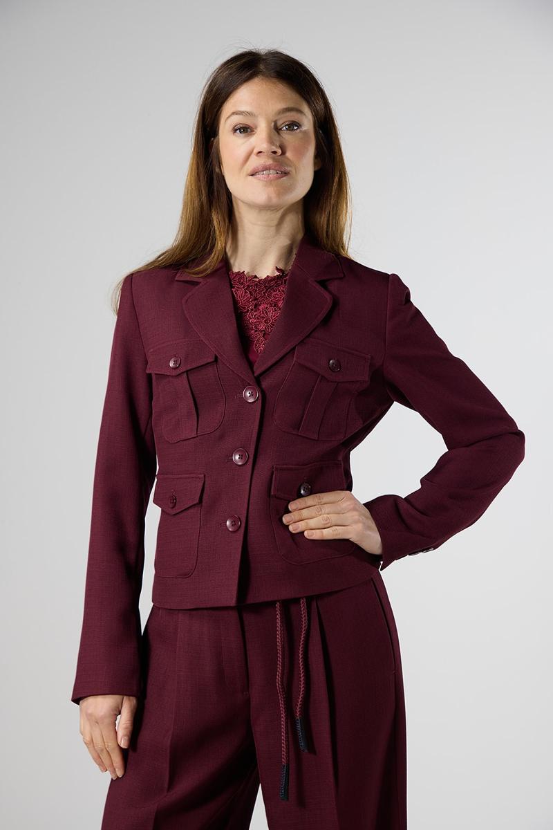 Label DOT Blazer 2627034 Rood 4