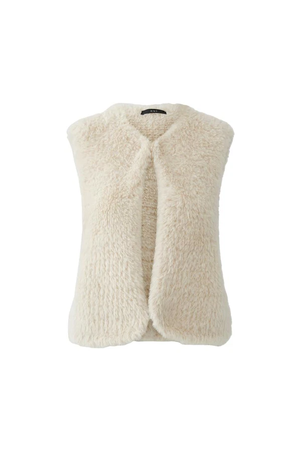 Oui Gilet 0098077 Off-White 1