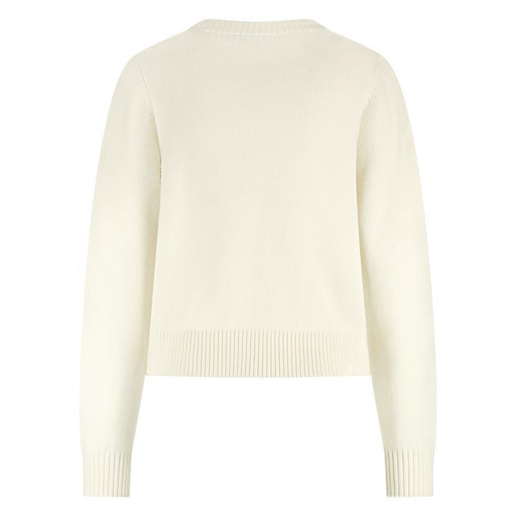 NUKUS Trui Intarsia Off-White 2