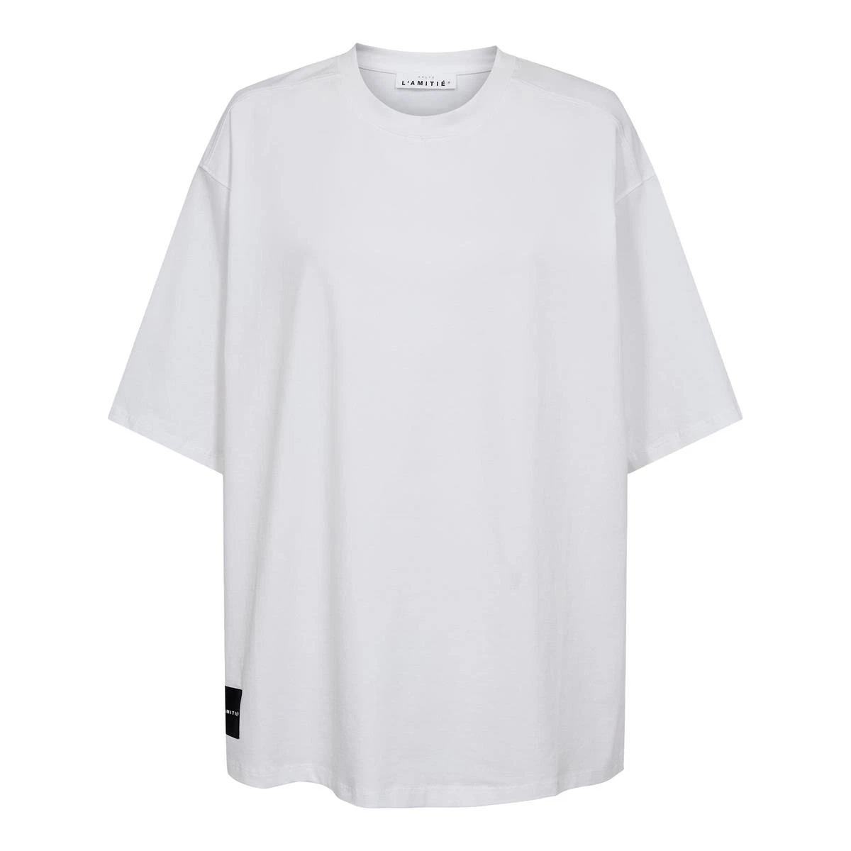 Haute L'Amitié T-Shirt Logo Wit 1