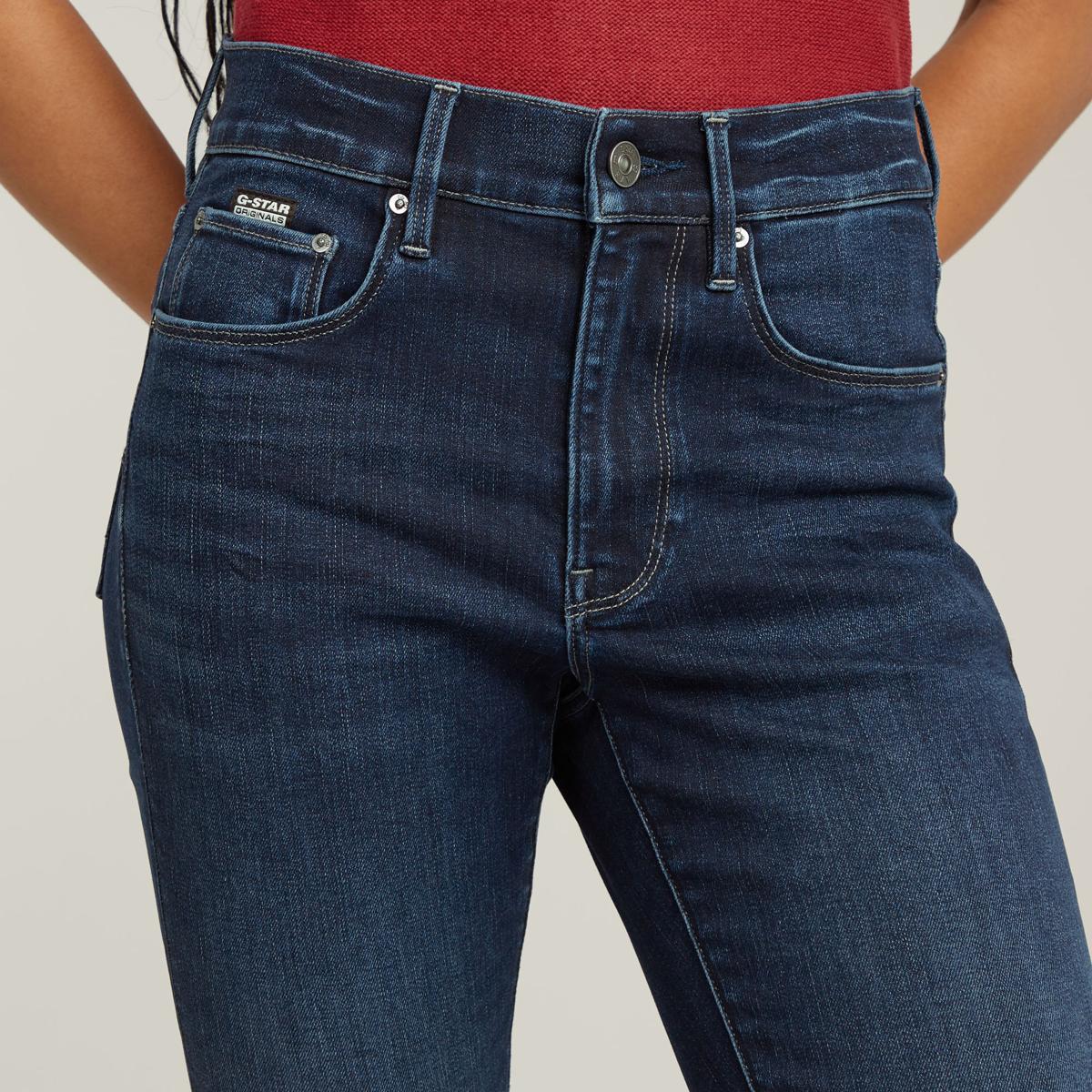 G-Star Jeans 3301 Skinny Blauw 5