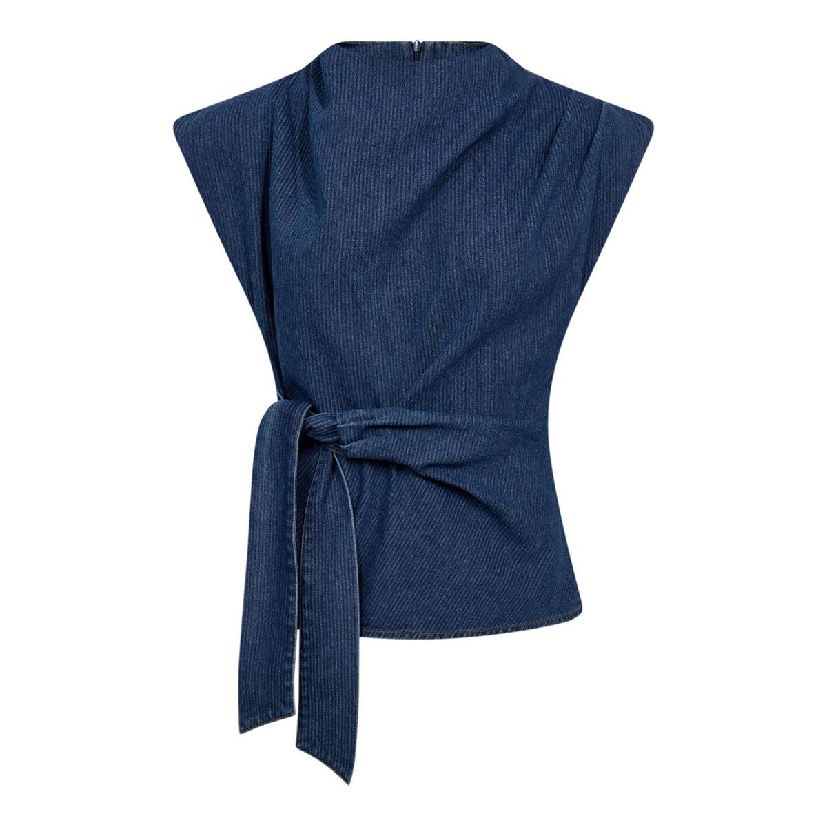 Co'Couture Top Kimmy Blauw 1