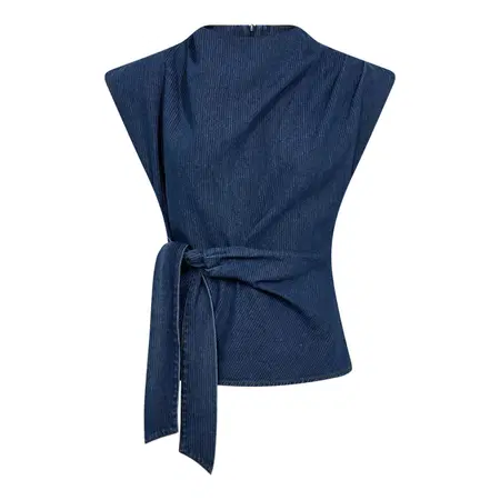 Co'Couture Top Kimmy Blauw 1