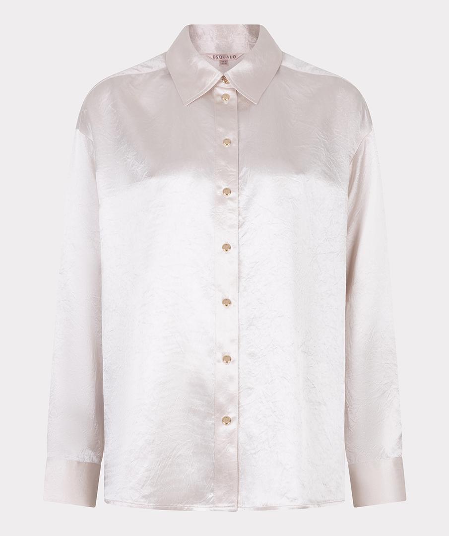 EsQualo Blouse F25.15512 Off-White 2