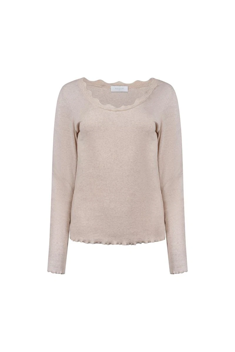 NUKUS Longsleeve NKF01101 Beige 1