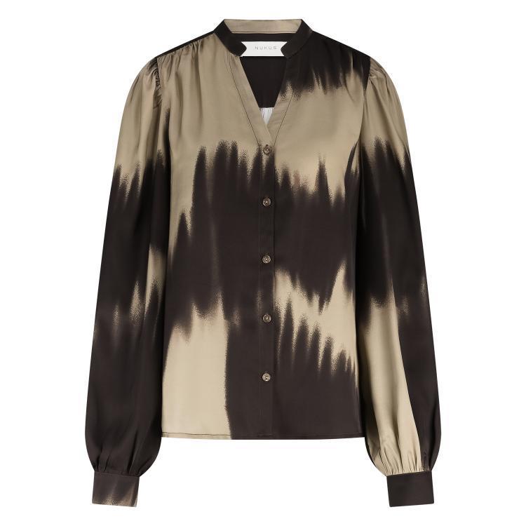 NUKUS Blouse NKF02074 Bruin 2