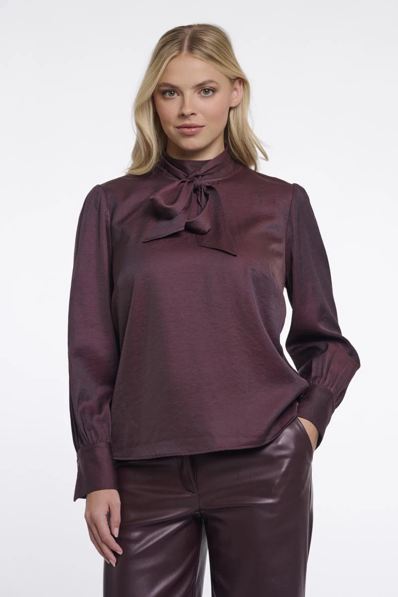 Rino & Pelle Blouse Bryanna.7002611 Paars 1