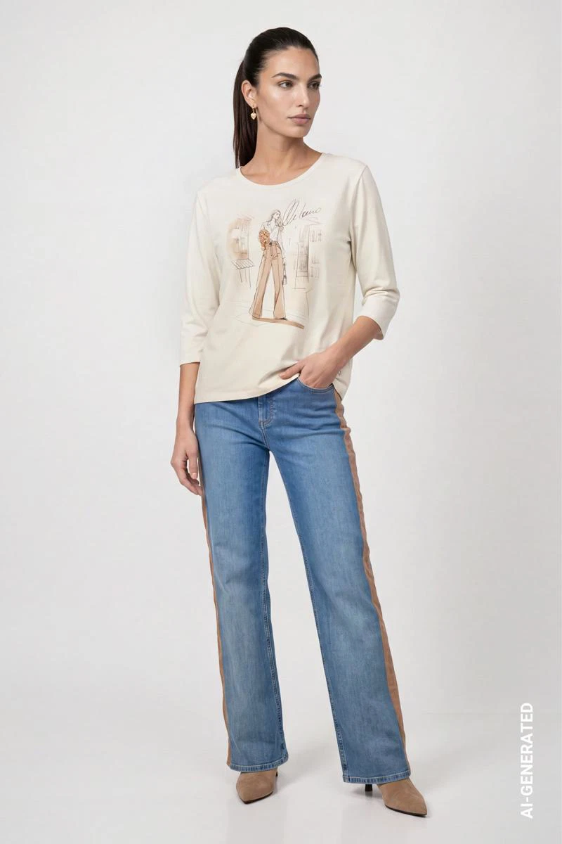 Monari Longsleeve 810047 Off-White 2