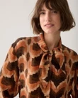 Summum Blouse 2s3564-12498 Bruin 4