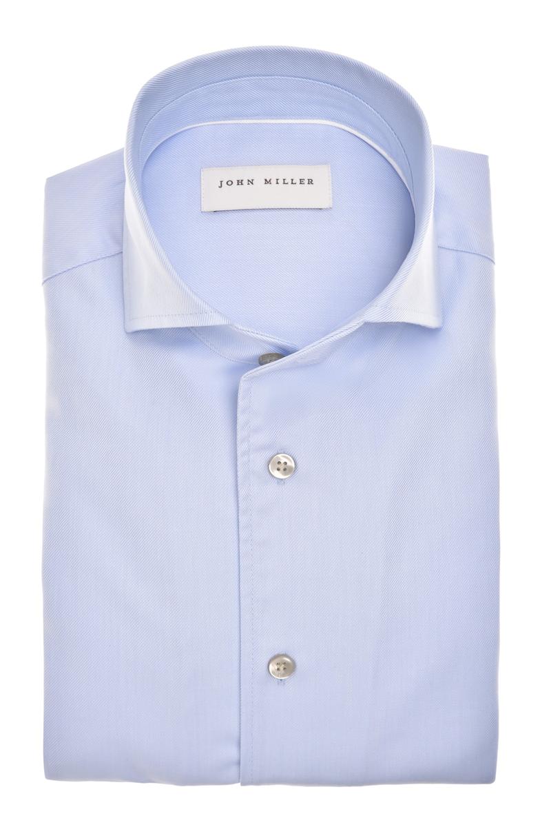 John Miller Overhemd 5142872 Blauw 1