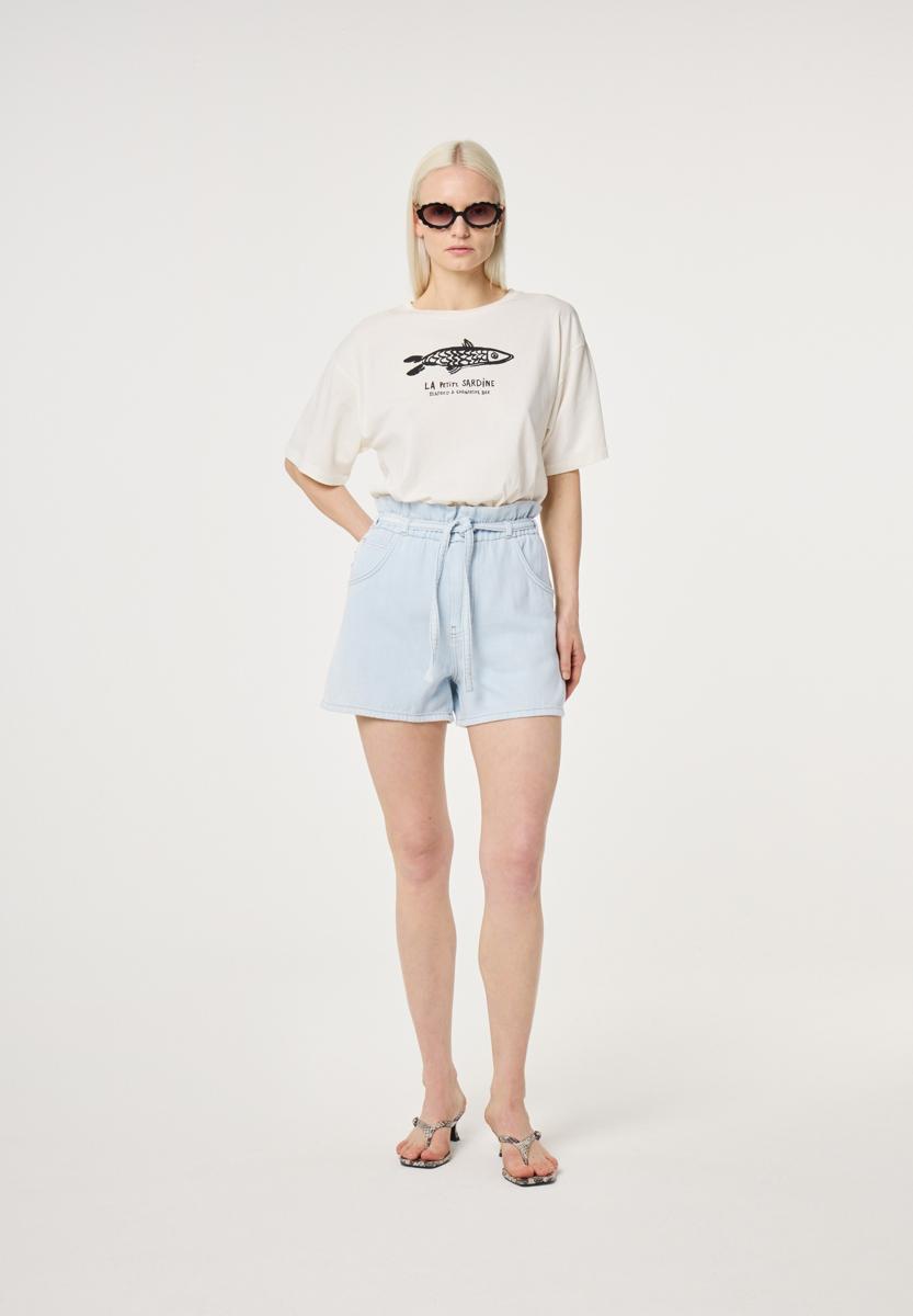 Fabienne Chapot Short Biggy short Blauw 5