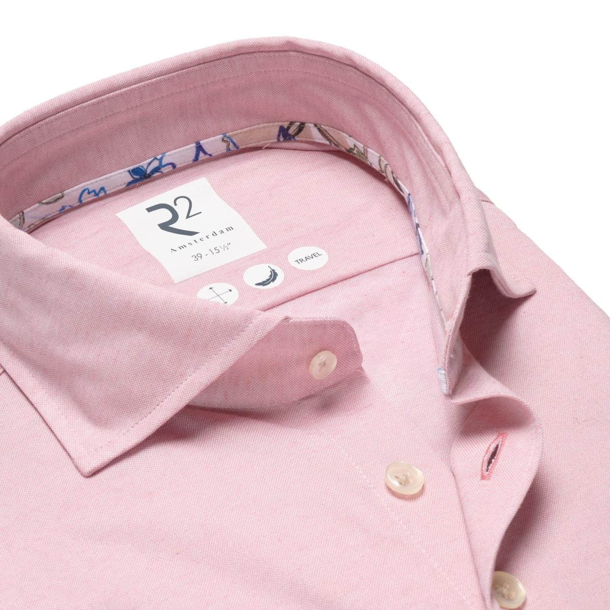 R2 Amsterdam Overhemd 132.WSP.022 Roze 2