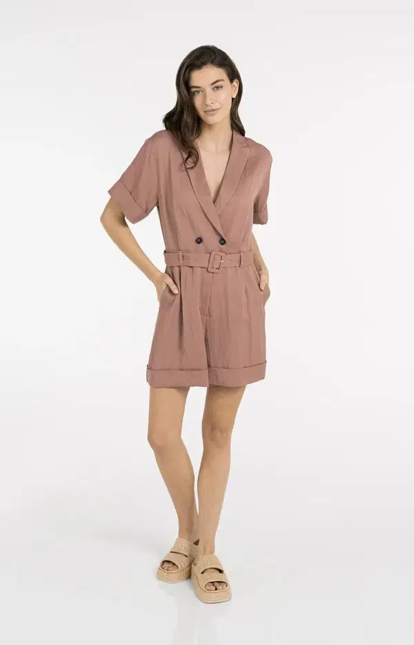 YAYA Jumpsuit 01-341025-605 Roze 1