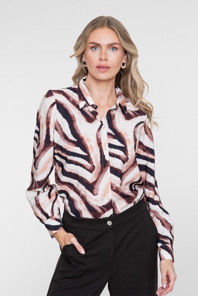 Geisha Blouse 63659-20 Bruin 1
