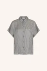 By-Bar Blouse Barley Stripe Zwart 2