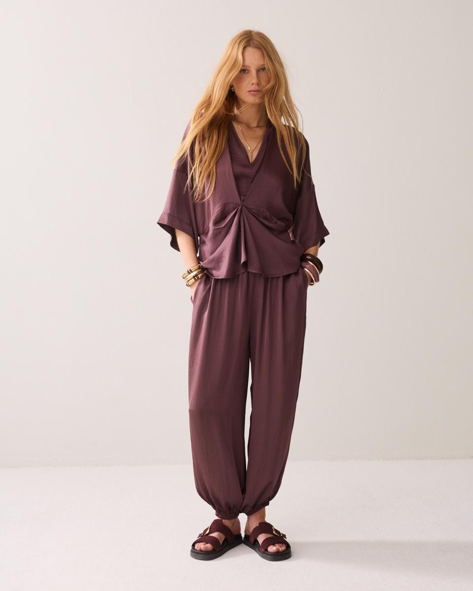Summum Blouse 2s3506-11817 Paars 5