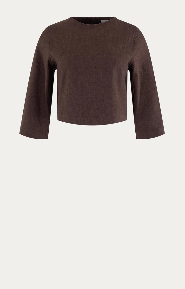 Anna Blouse 32a05-03680-1 Bruin 1