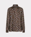 EsQualo Blouse W26.10700 Bruin 3