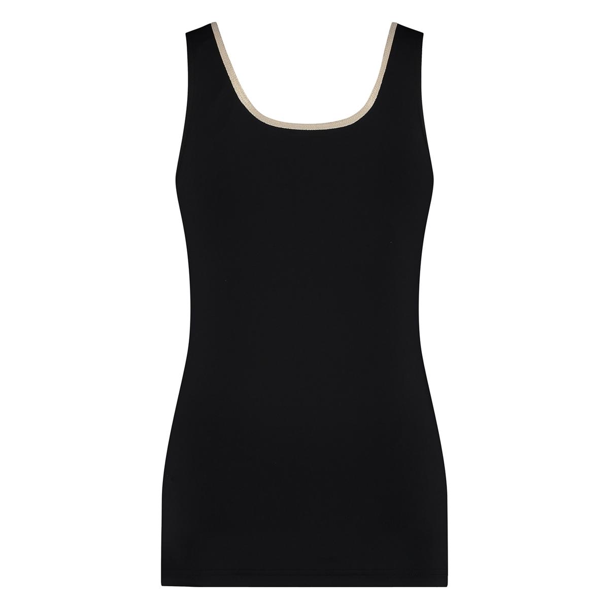 NUKUS Top Juba Singlet Zwart 5