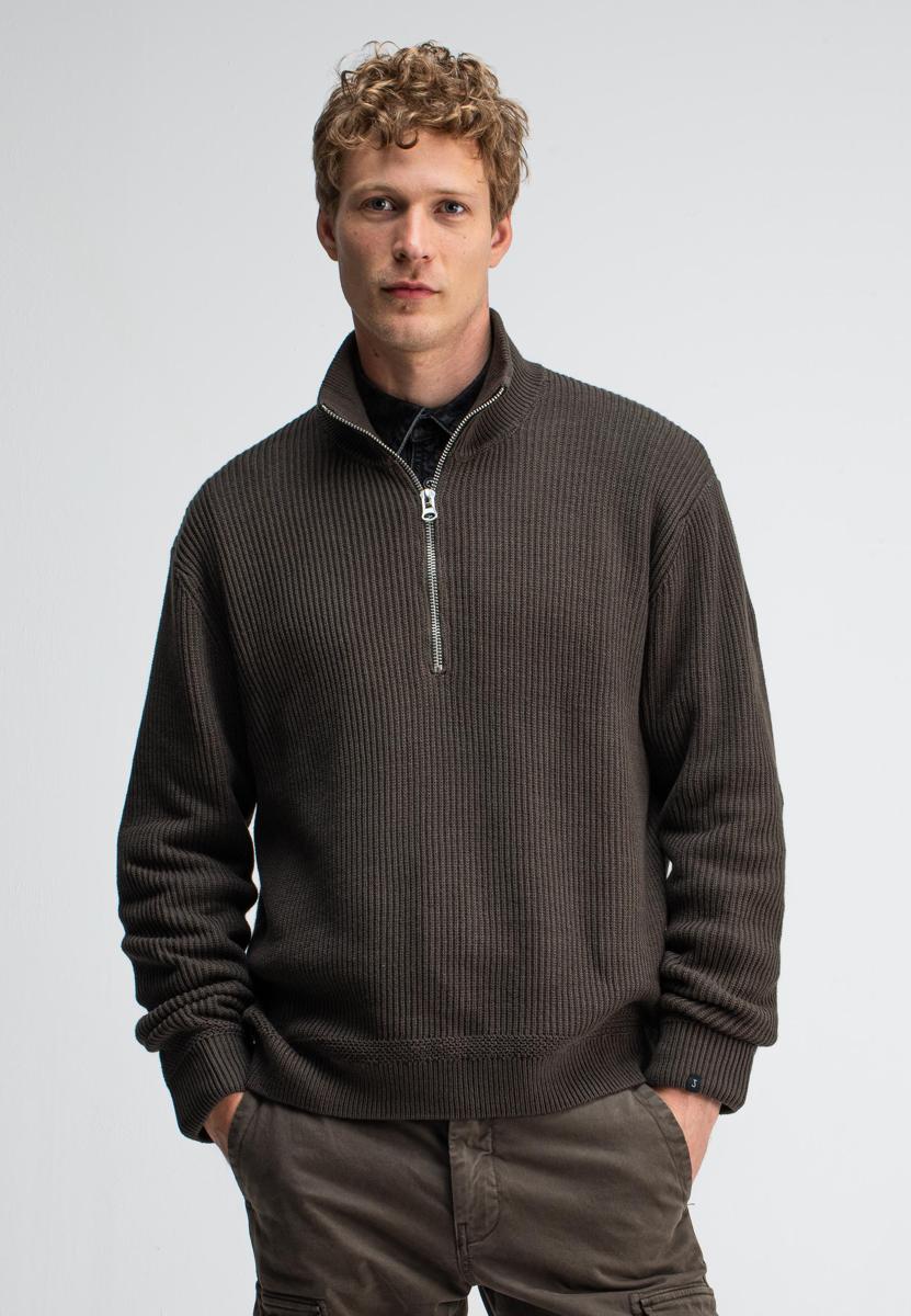 Butcher of Blue Trui M2526001 Bruin 1