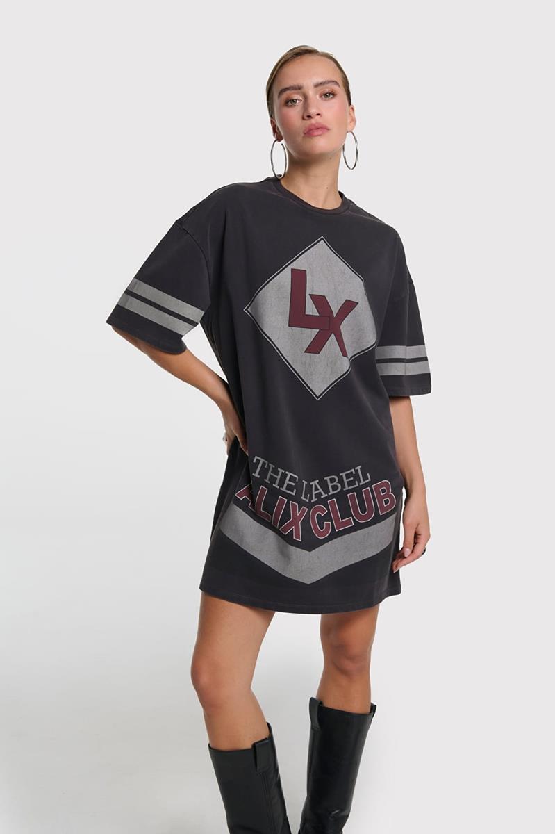 Alix The Label Jurk 2603382610 Grijs 1