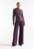 Jansen Amsterdam Vest KIMBERLY W26.4 Paars 1