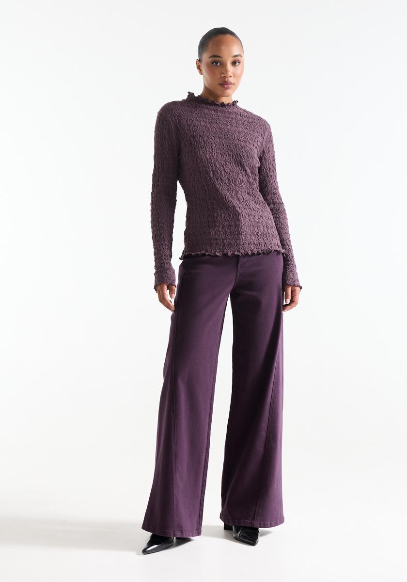 Jansen Amsterdam Vest KIMBERLY W26.4 Paars 1