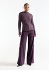 Jansen Amsterdam Vest KIMBERLY W26.4 Paars 1