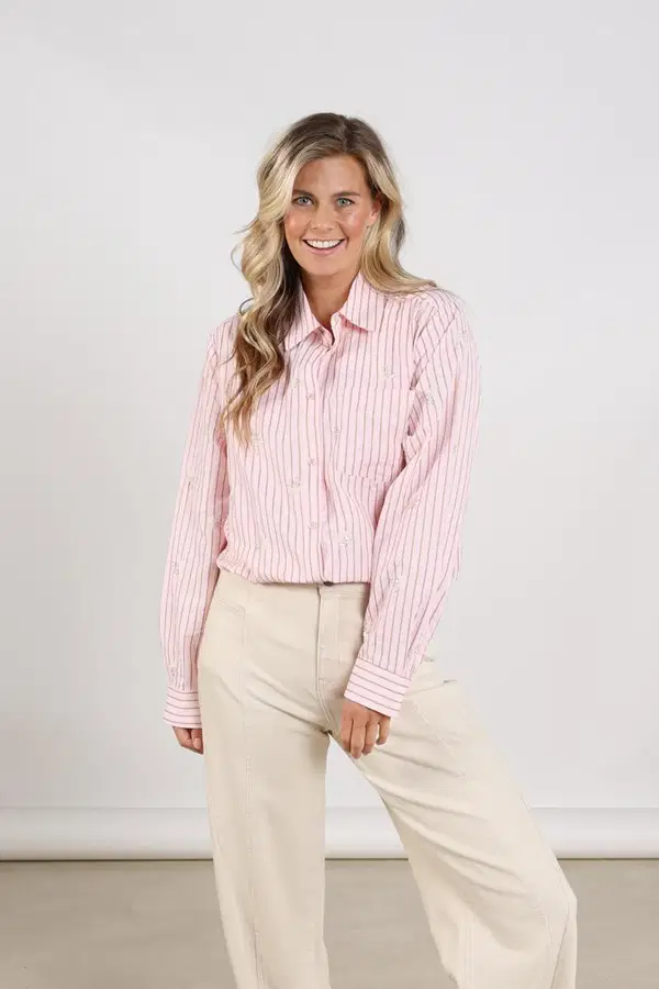 NUKUS Blouse Nowi Roze 1
