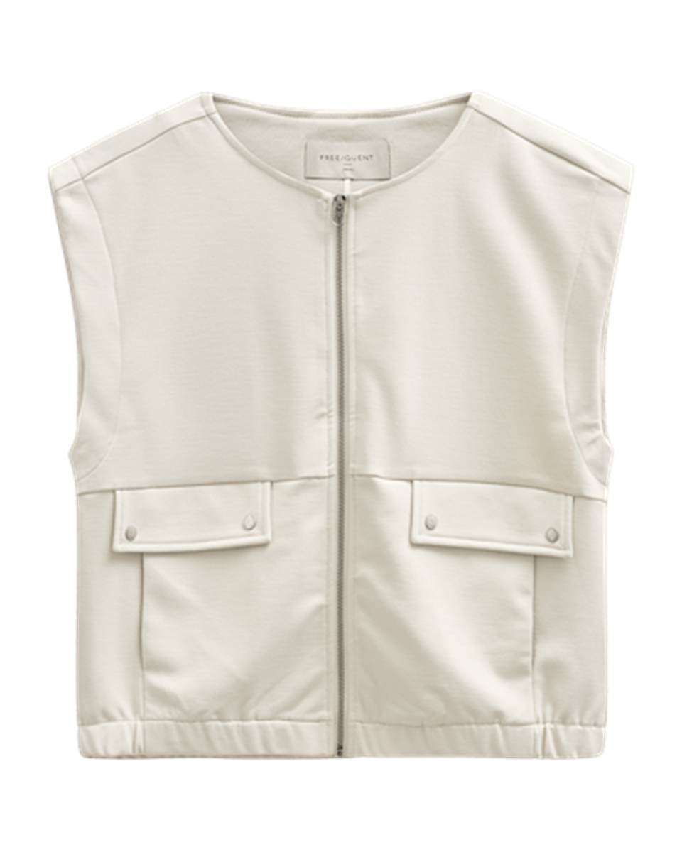 Freequent Gilet Nanni Beige 1