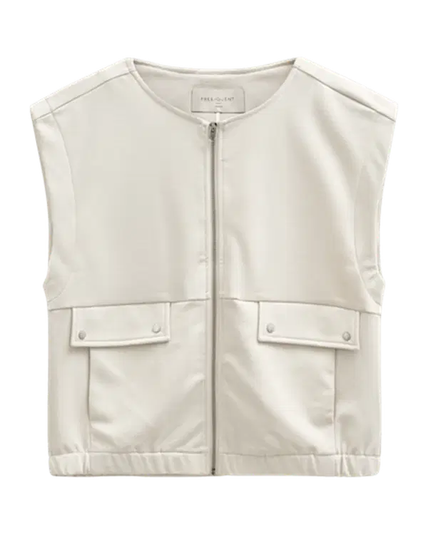 Freequent Gilet Nanni Beige 1