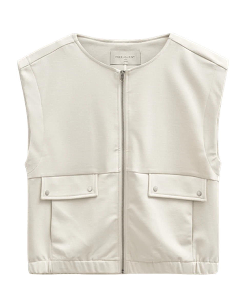 Freequent Gilet Nanni Beige 1