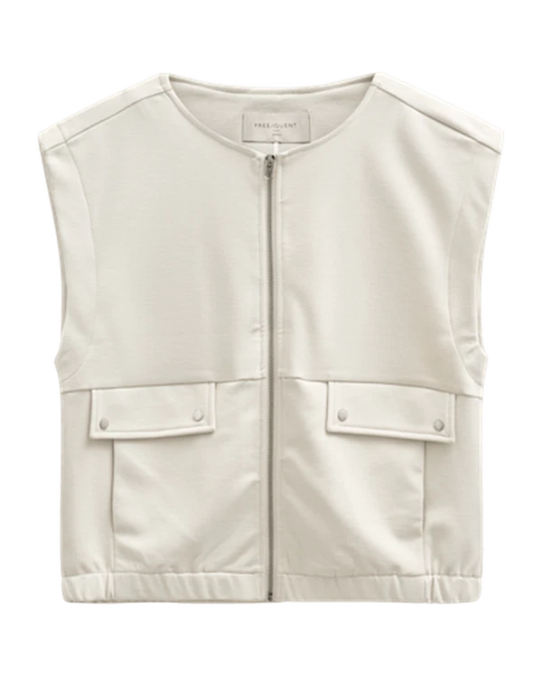 Freequent Gilet Nanni Beige 1