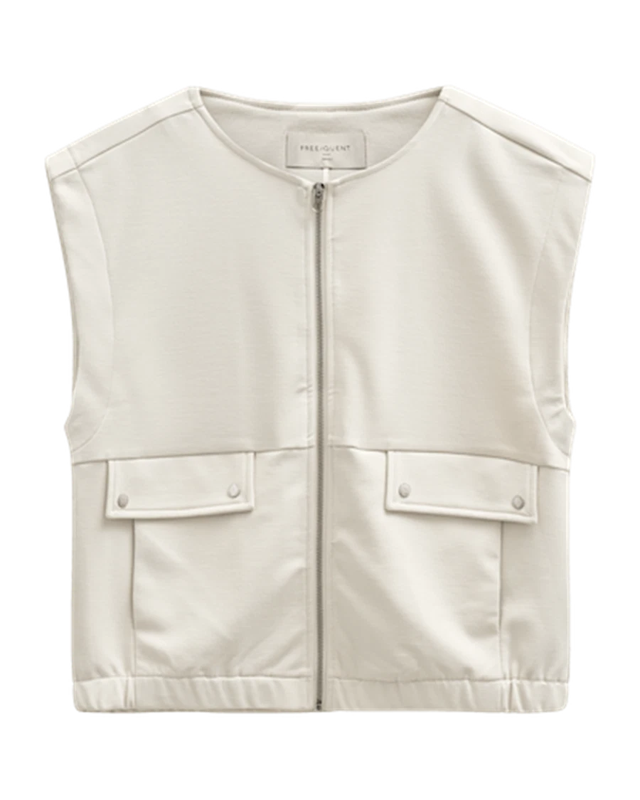 Freequent Gilet Nanni Beige 1