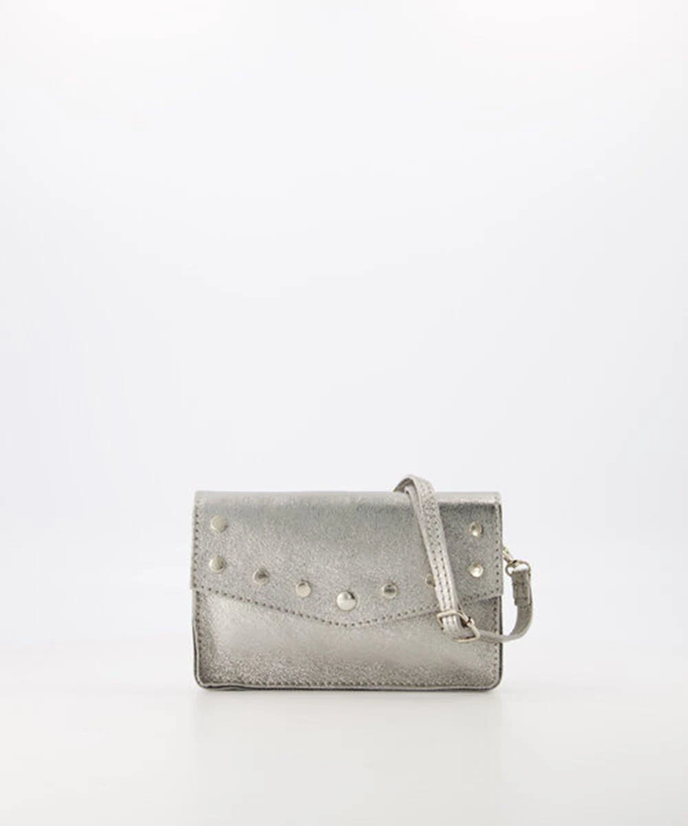 New Apparel New Apparel Tas Laura Zilver 1