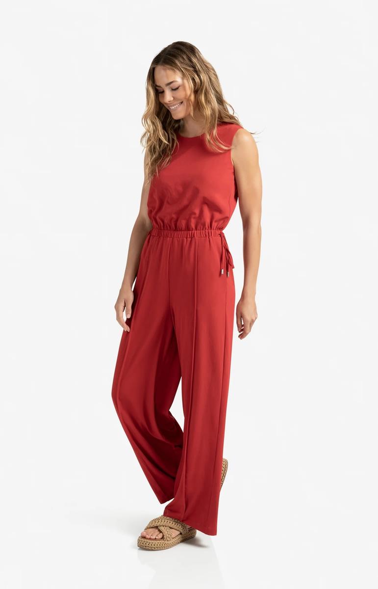 YAYA Jumpsuit 01-341019-507 Rood 1