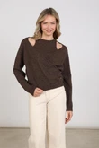 NUKUS Trui Merel Bruin 1