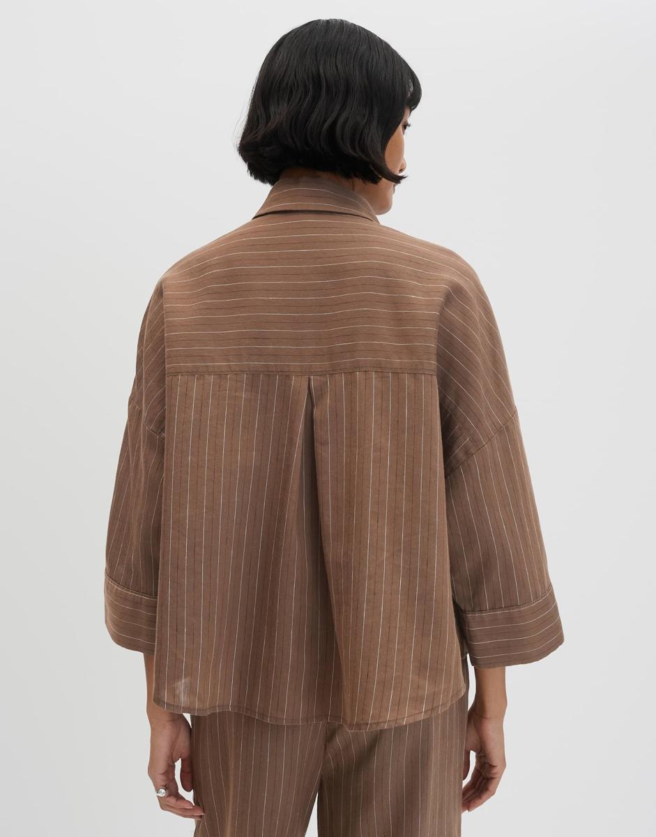 SOMEDAY Blouse 10545414057428 Bruin 1