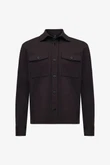 GENTI Overshirt S5188-1971 Paars 2