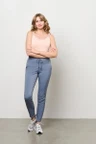 &Co Woman Pantalon Penny Blauw 1