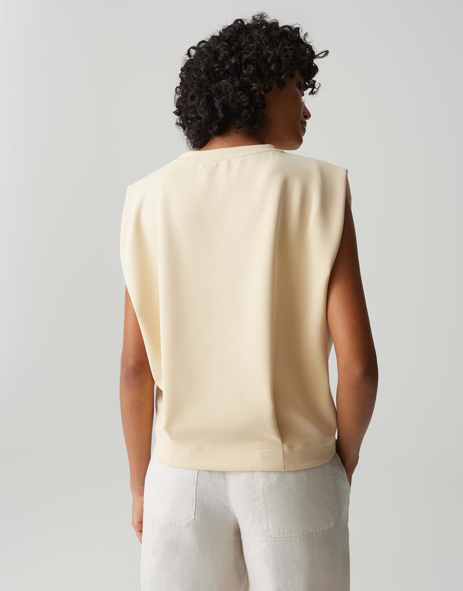 OPUS Sweater Goasis Geel  3