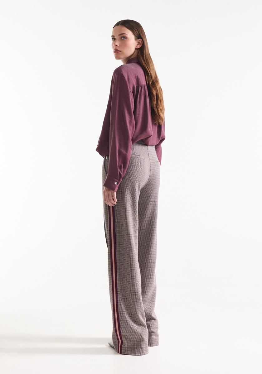 Jansen Amsterdam Pantalon ALEIDOU W26 Rood 5