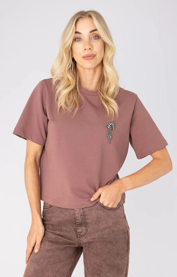 Anna T-Shirt 43a04-03919 Roze 1