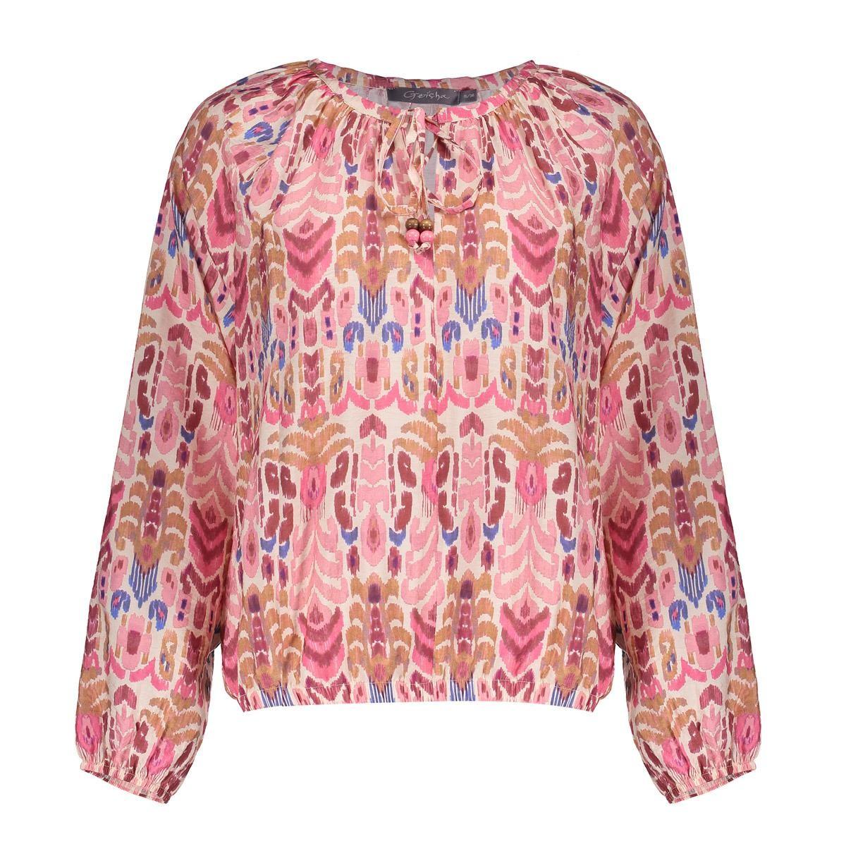 Geisha Blouse 63219-20 Roze 2