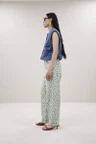By-Bar Gilet Maggie Sleeveless Blauw 4