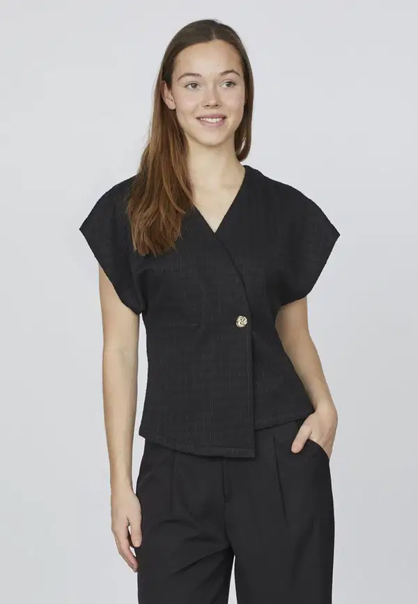 Sisters Point Gilet Evela-Ve Zwart 1