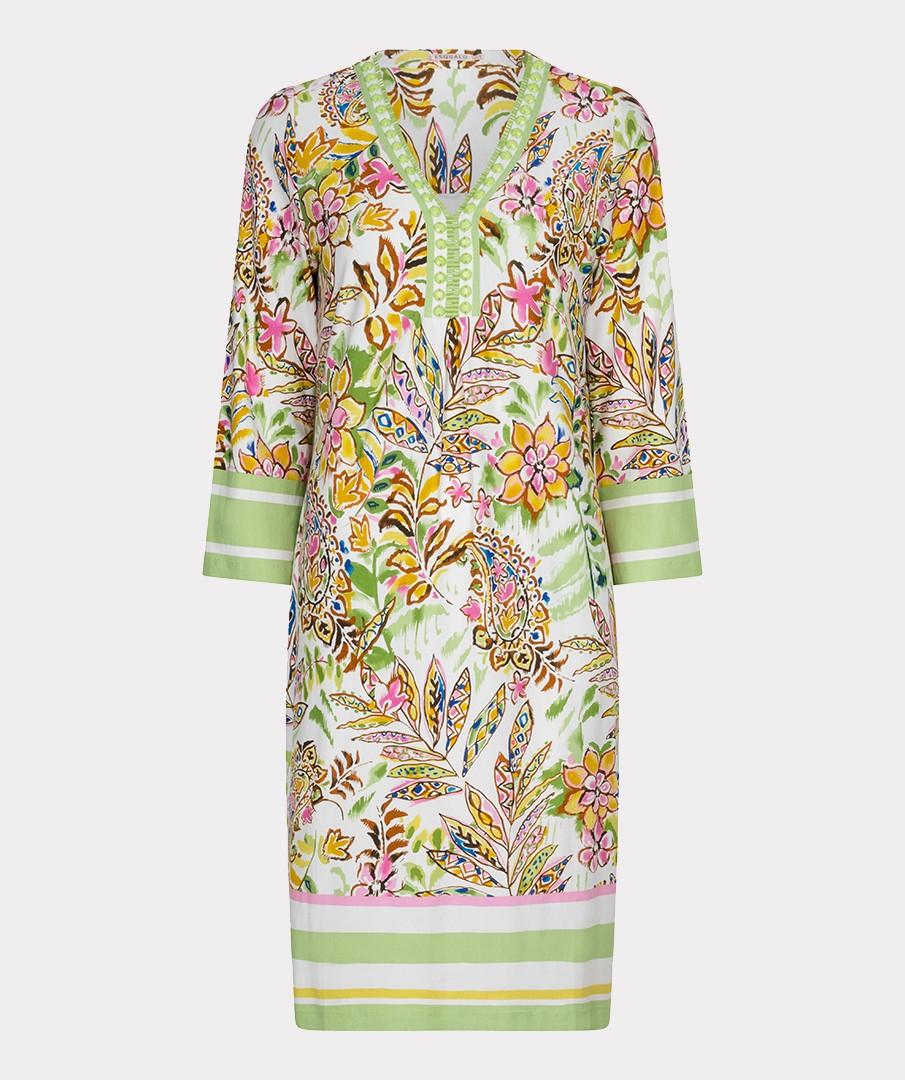 EsQualo Jurk HS26.30222 Groen 2