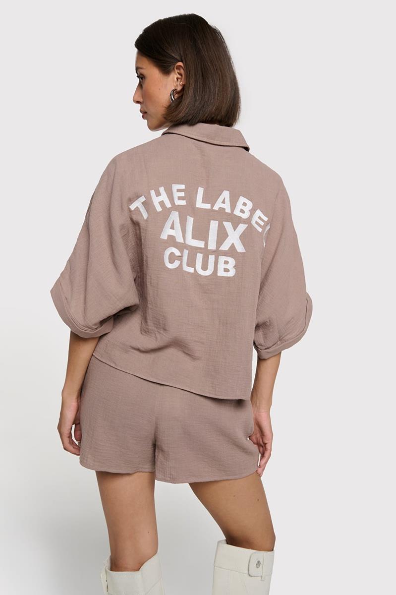 Alix The Label Blouse 2604943698 Taupe 1