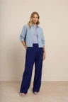Studio Anneloes Blazer Vieve tweed jacke Blauw 3