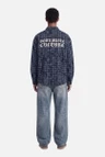 Don't waste culture Overshirt Levi Blauw 3